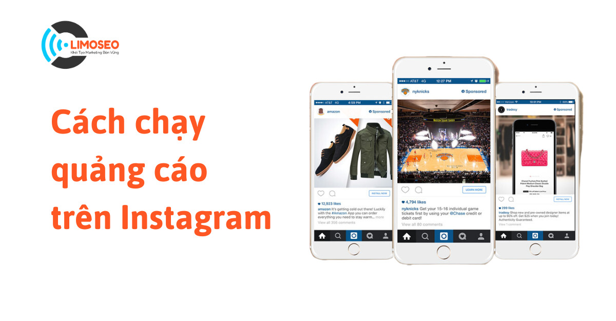 cách chạy quảng cáo trên instagram