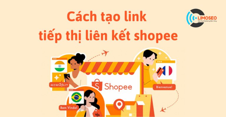cách tạo link tiếp thị liên kết shopee