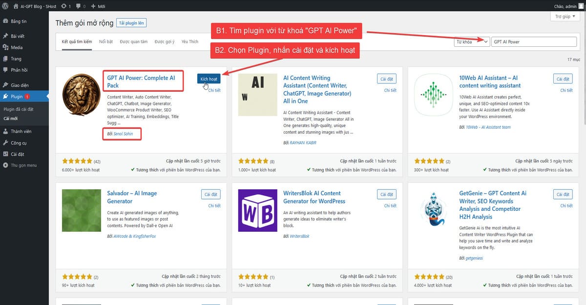 Cách tích hợp ChatGPT vào trang web WordPress của bạn