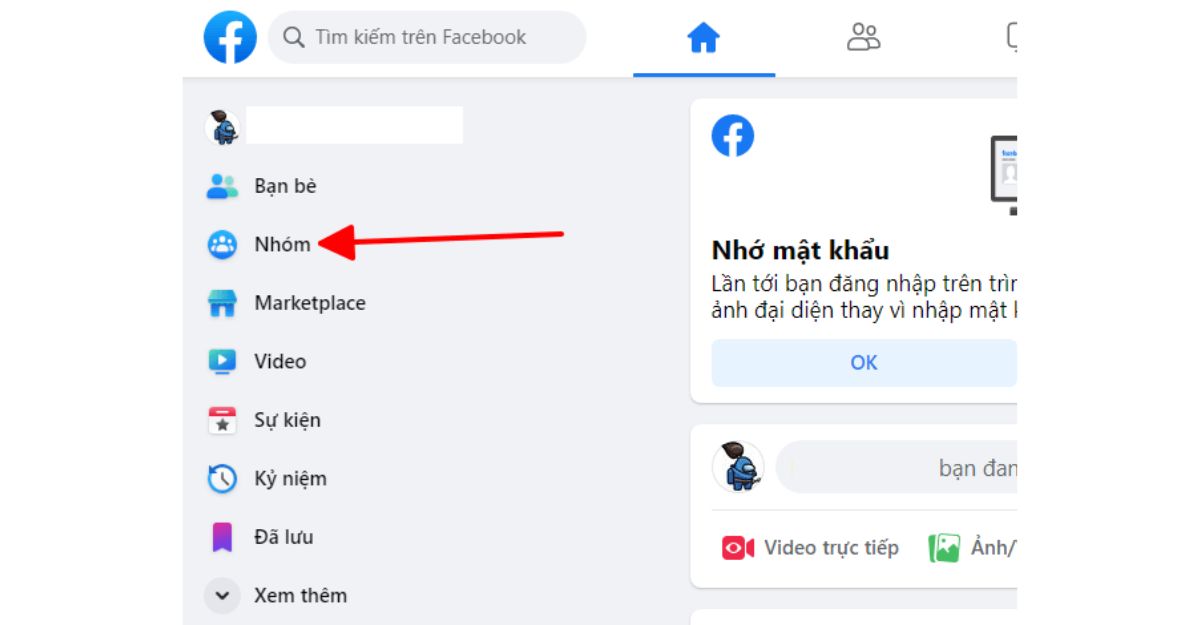 Cách xóa nhóm facebook trên laptop
