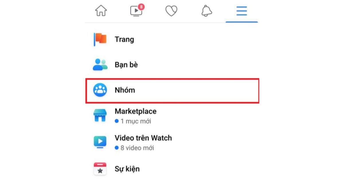 Hướng dẫn cách xóa nhóm trên facebook đơn giản và chi tiết trên điện thoại Android