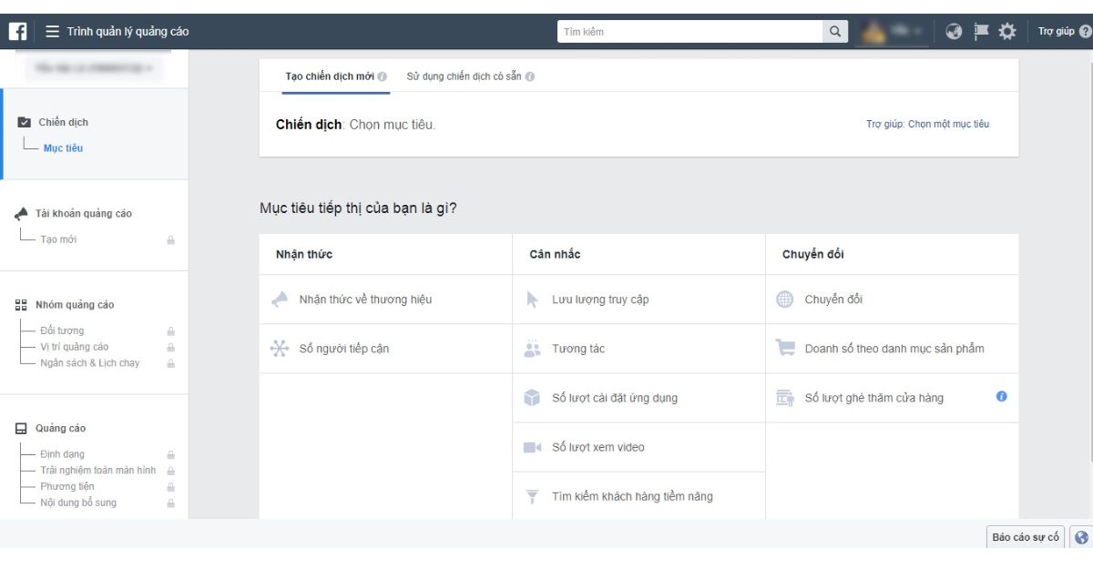 Lập kế hoạch cho chiến dịch quảng cáo