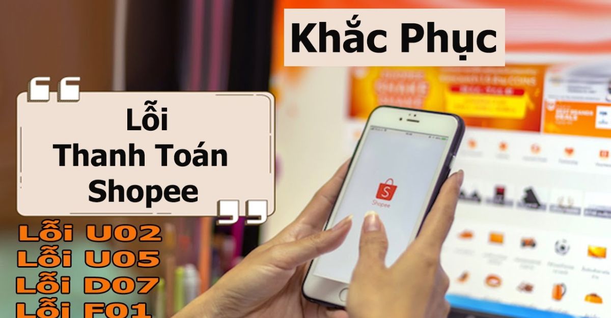 lỗi shopee không thanh toán được