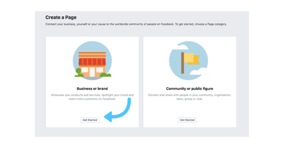 Tạo Trang Facebook cho doanh nghiệp để truy cập vào tài khoản Facebook Ads Manager