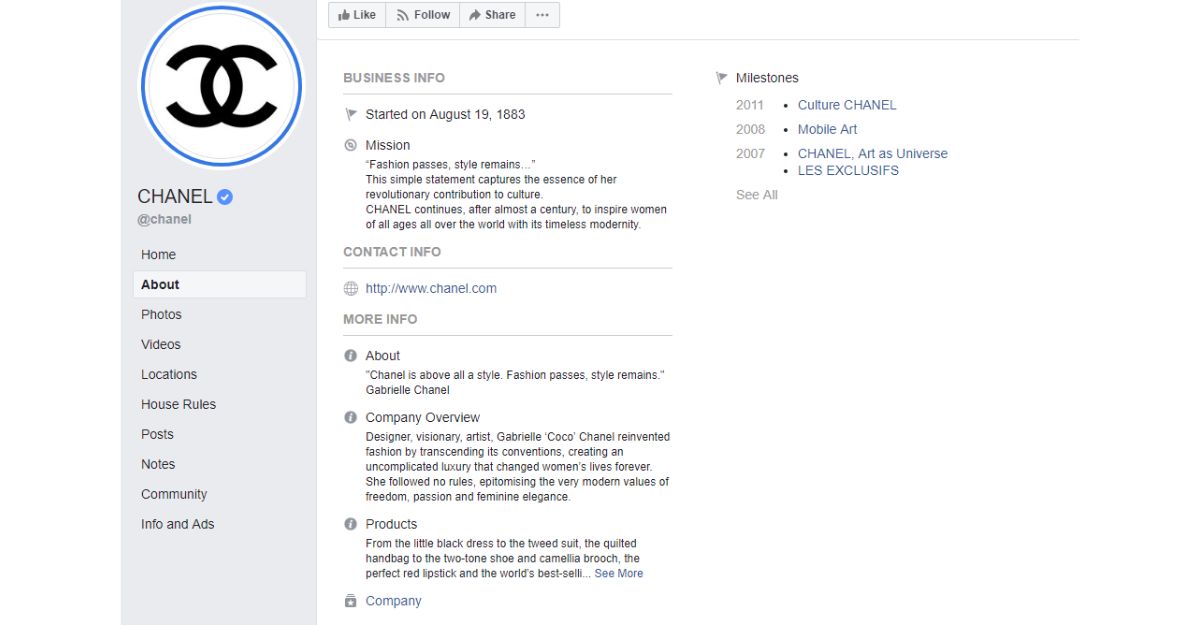 Tối ưu hóa Facebook Business Page