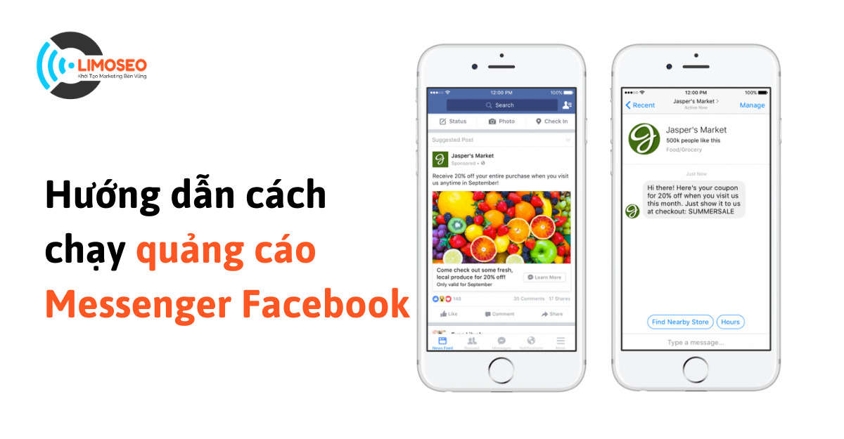 Cách chạy quảng cáo messenger facebook