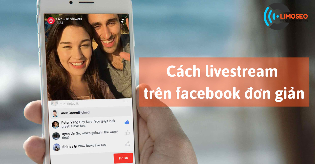Cách livestream trên facebook đơn giản