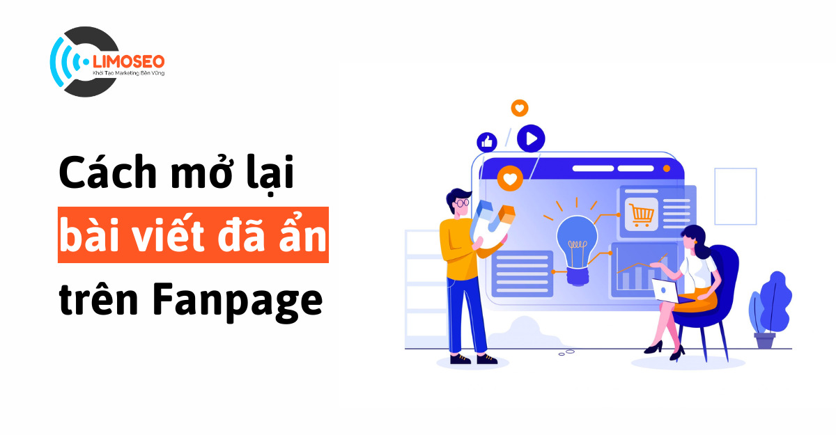 Cách mở lại bài viết đã ẩn trên fanpage Facebook