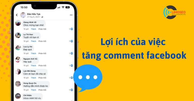 Lợi ích của việc tăng comment facebook