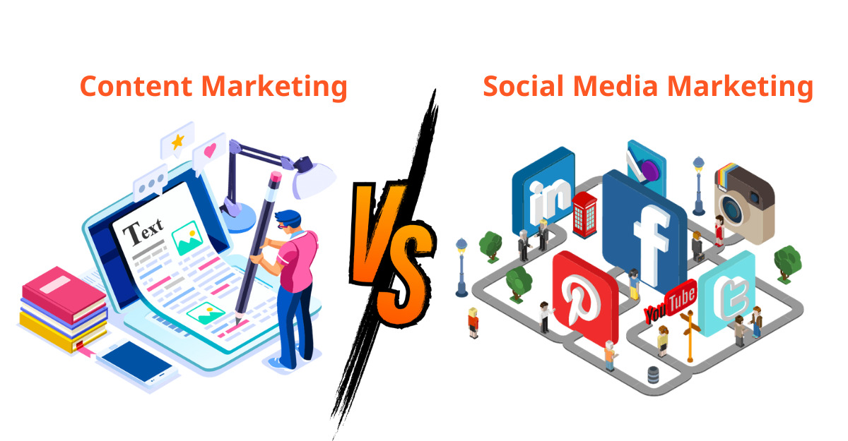 Phân biệt Content Marketing và Social Media Marketing