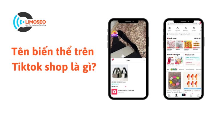 Tên biến thể trên Tiktok shop