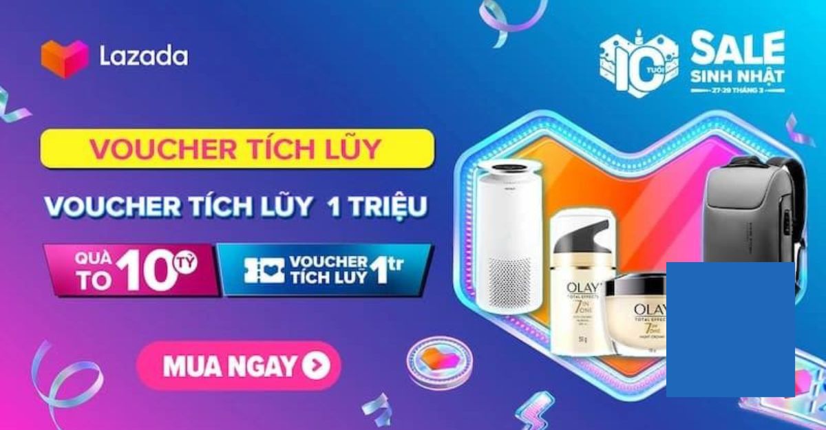 Voucher tích lũy Lazada để làm gì
