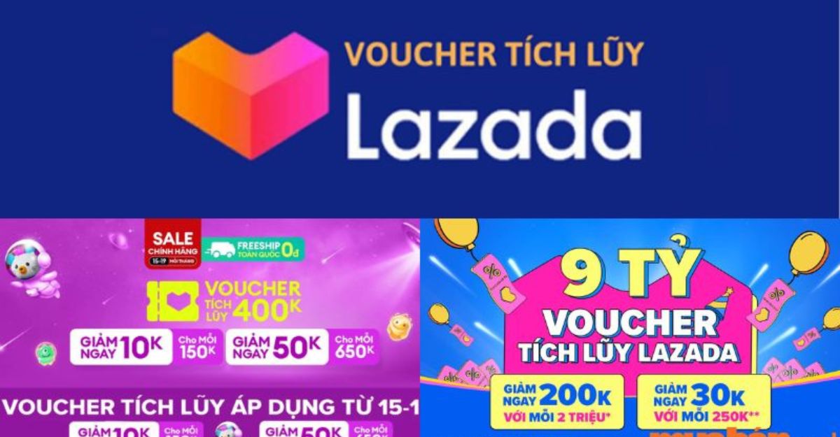 Voucher tích lũy Lazada là gì