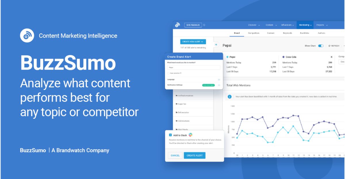 Buzzsumo - công cụ tìm kiếm Influencer