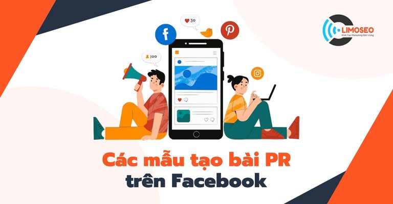 Các mẫu tạo bài PR trên Facebook
