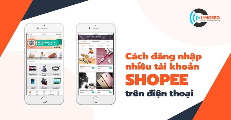 cách đăng nhập nhiều tài khoản Shopee trên điện thoại