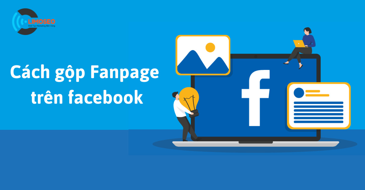 cách gộp fanpage trên facebook