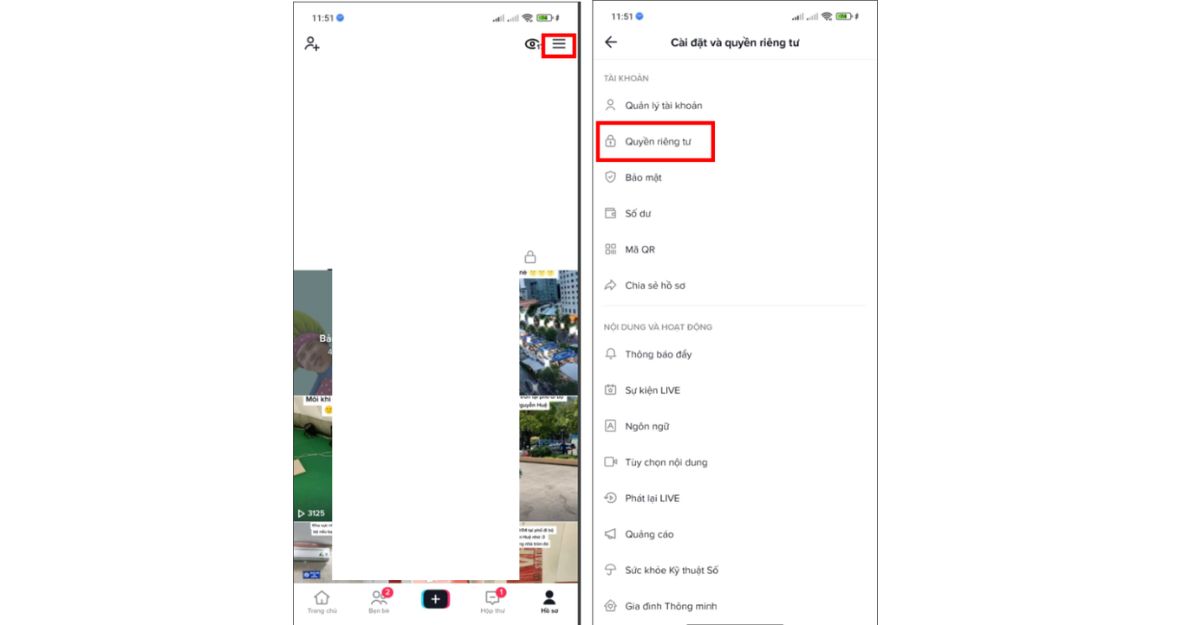 cách tắt chế độ tải video trên TikTok