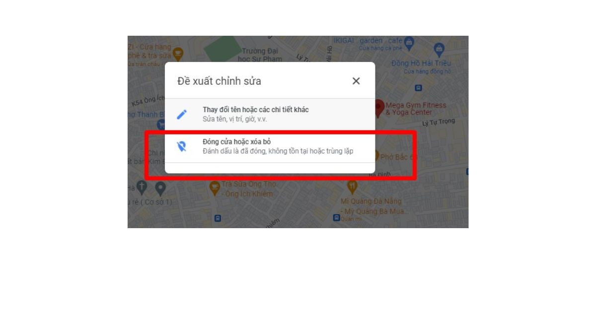 Cách xóa địa điểm đã tạo trên Google Maps