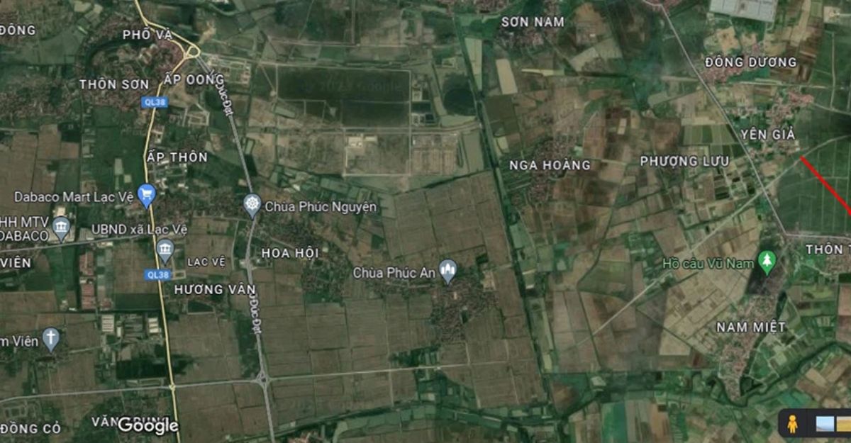 Cách xoay bản đồ trên Google Map trên máy tính