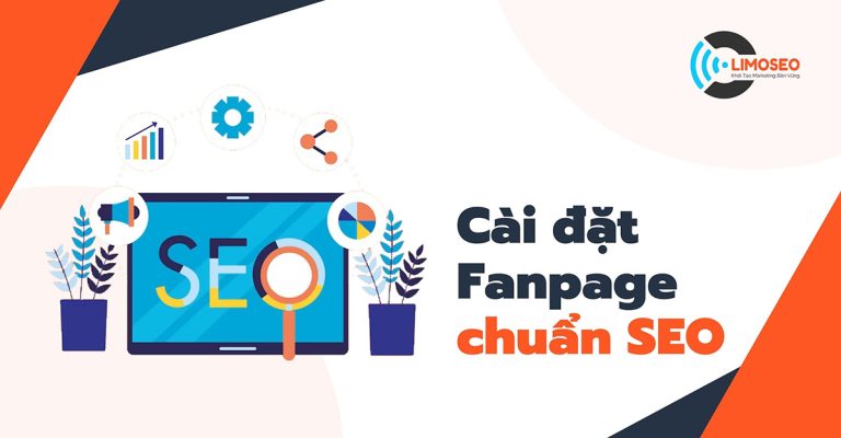 cài đặt Fanpage chuẩn SEO