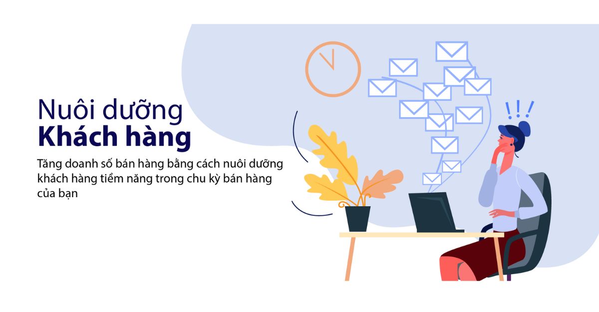 Chiến dịch nuôi dưỡng khách hàng bằng email marketing hoạt động như thế nào?