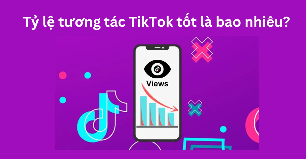 công thức tỷ lệ tương tác TikTok