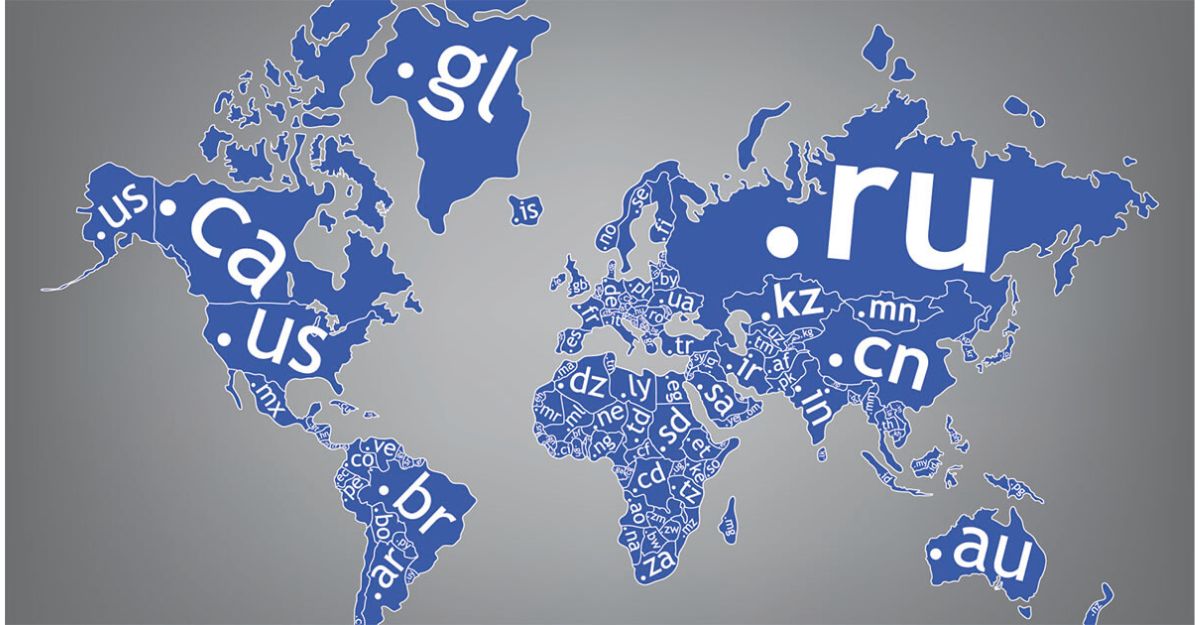 Country-code top level domain (ccTLD)
