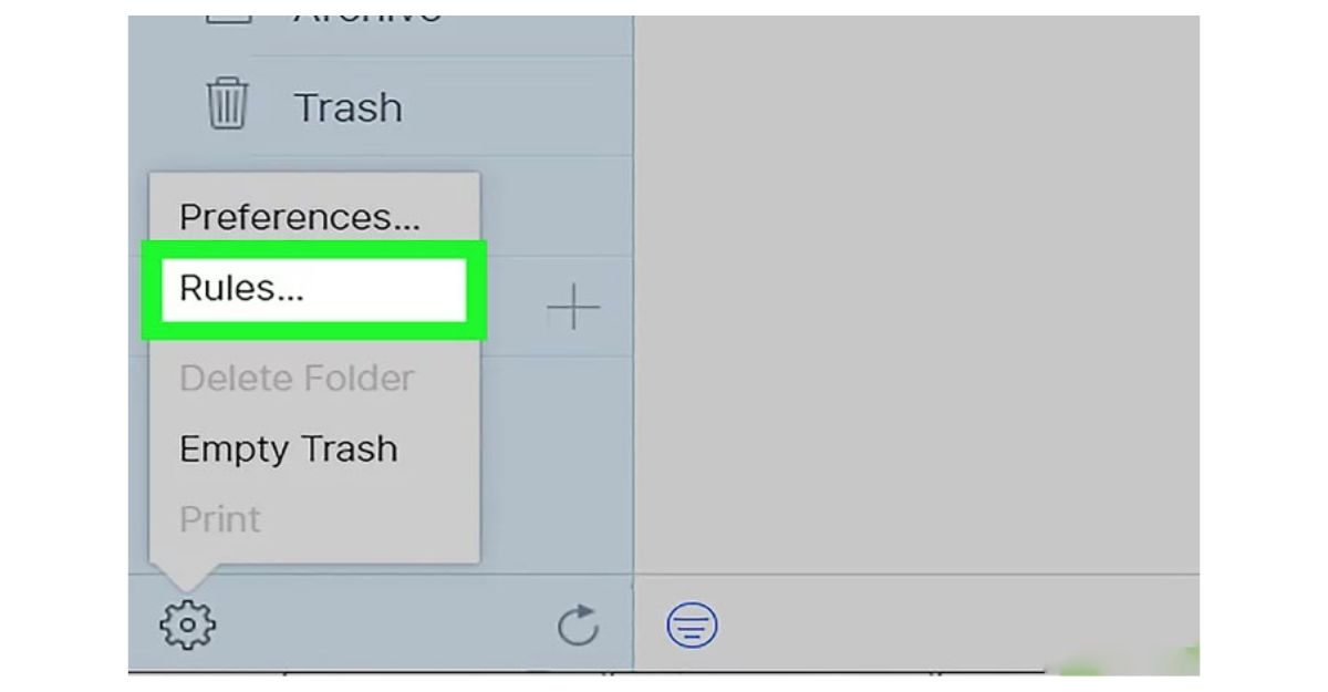 Hướng dẫn chặn email từ iCloud Mail trên máy tính