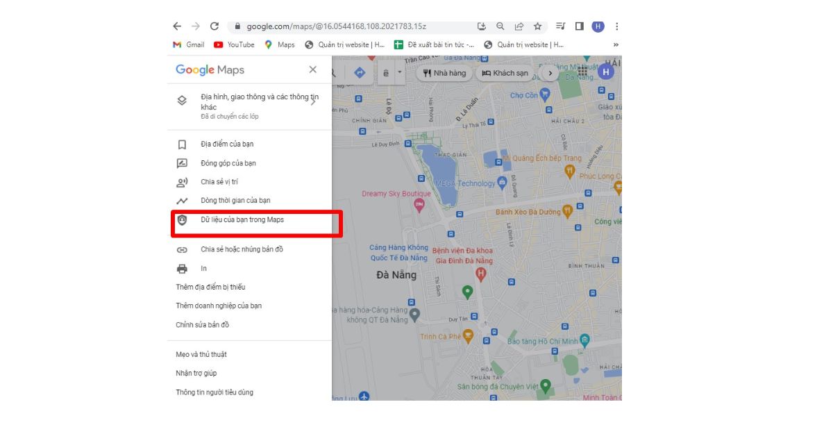 Hướng dẫn xóa đường đi và địa điểm khỏi lịch sử đã lưu trên Google Maps