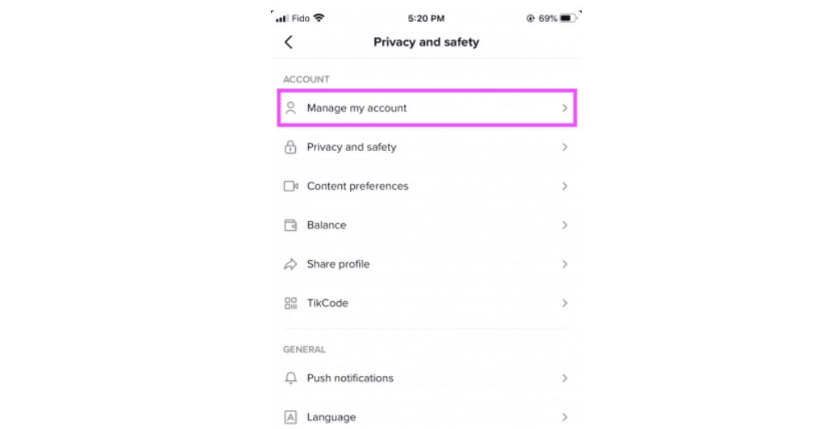Kích hoạt tài khoản TikTok Pro để sử dụng TikTok Analytics