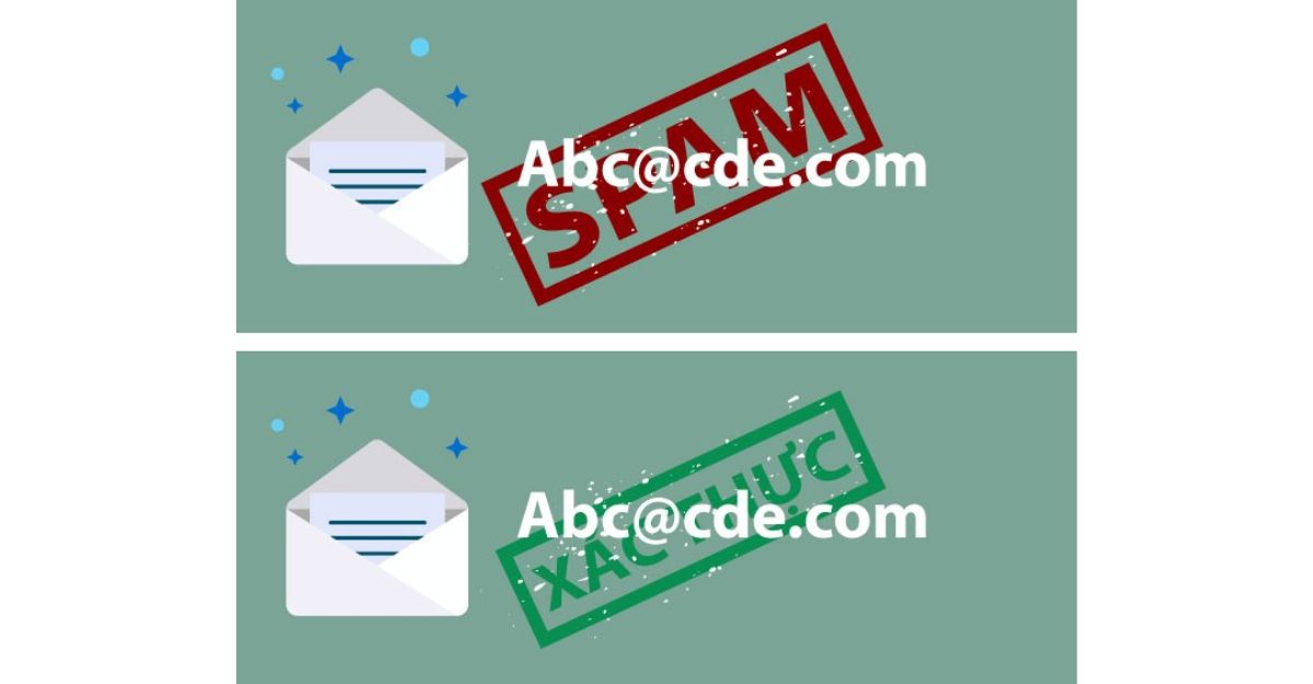 Lịch sử gửi/nhận từng bị nhận diện là spam