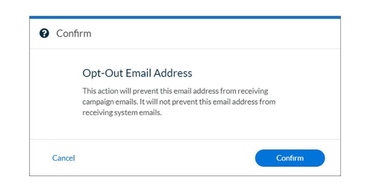 Lợi ích của danh sách Email Opt-out