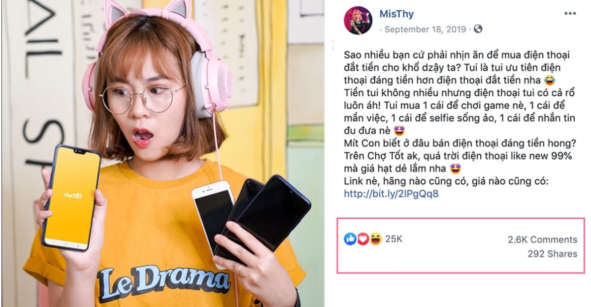 Mức độ tương tác
