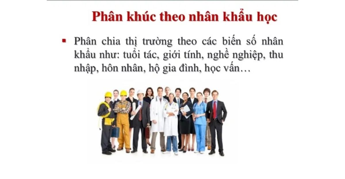 Phân đoạn danh sách email theo nhân khẩu học