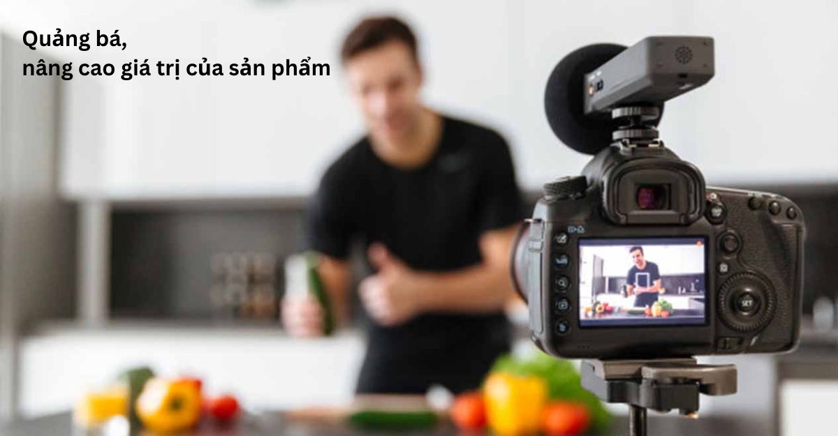quay phim review sản phẩm
