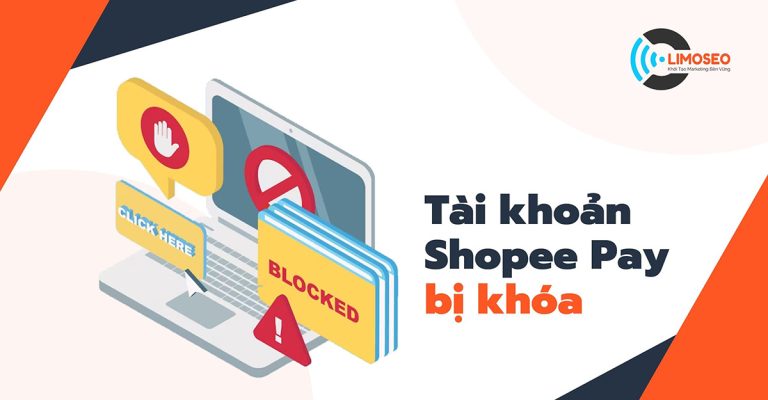 Tài khoản shopee pay bị khóa