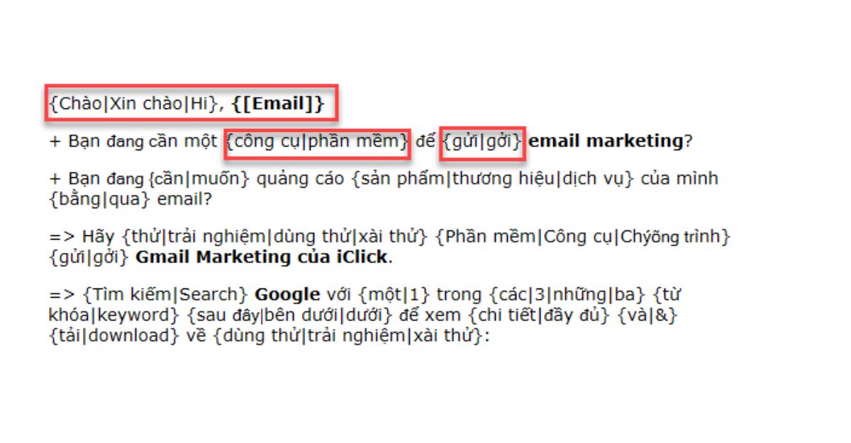 Tính cá nhân hóa nội dung - cách gửi email marketing hiệu quả