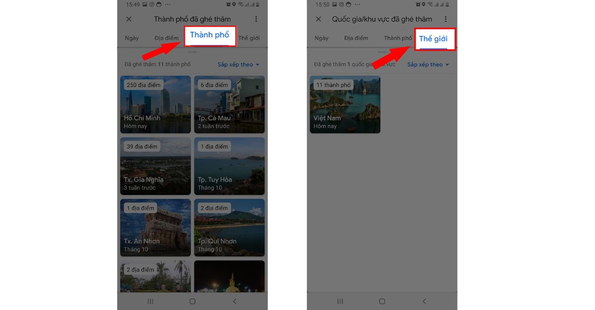 Tính năng Dòng thời gian trên Google Maps là gì?