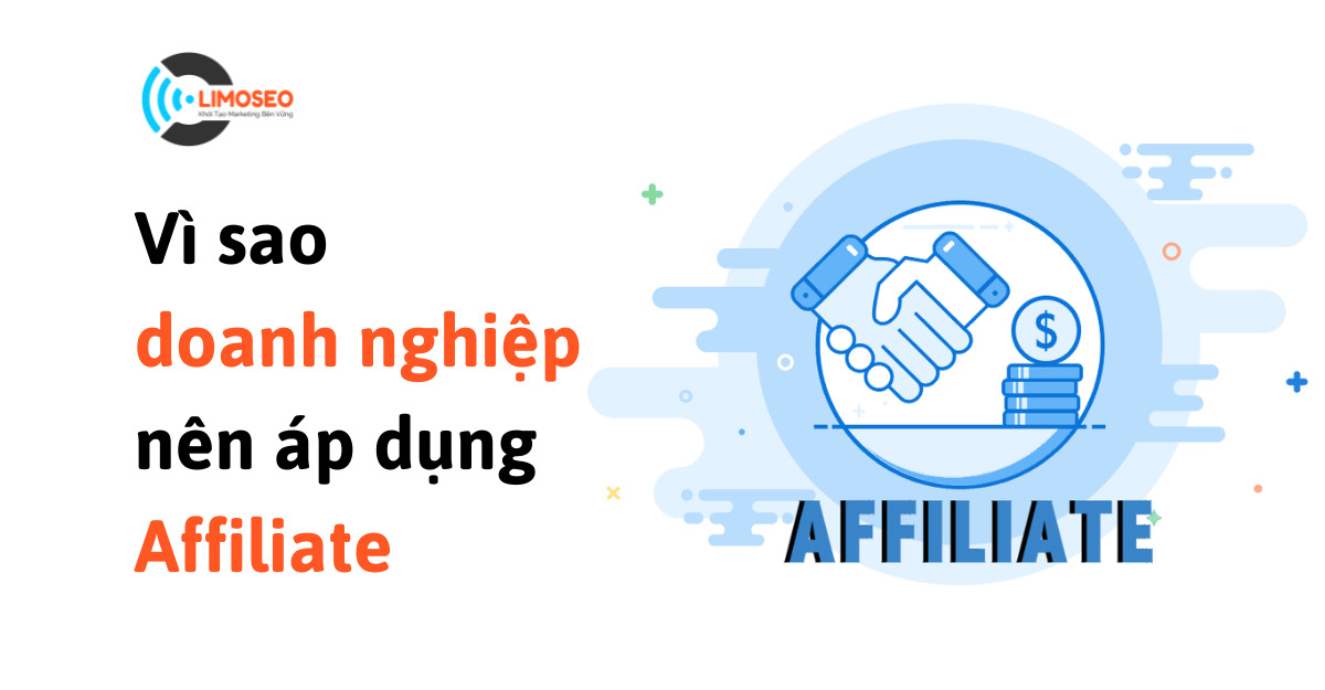vì sao doanh nghiệp nên áp dụng affiliate