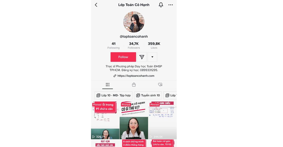 xây dựng kênh TikTok cho content creator mới