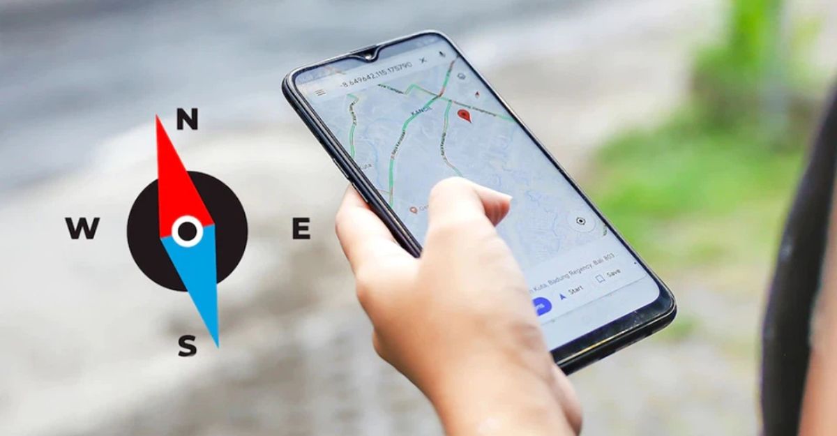 Xem hướng trên google map
