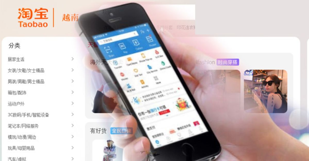Bước 2_ Liên kết tài khoản Alipay với Taobao