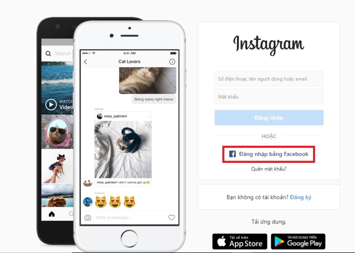 Các bước tạo fanpage bán hàng trên Instagram hấp dẫn bước1