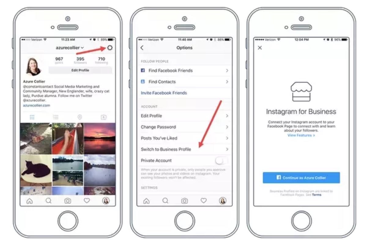 Các bước tạo fanpage bán hàng trên Instagram hấp dẫn bước2