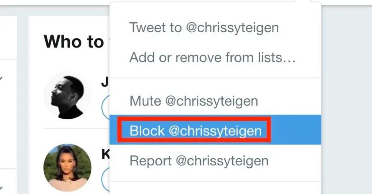 Cách chặn ai đó trên Twitter