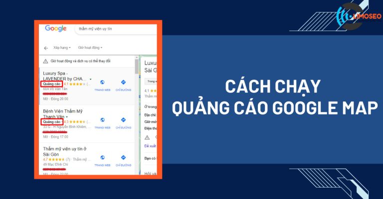 Cách chạy quảng cáo Google Map