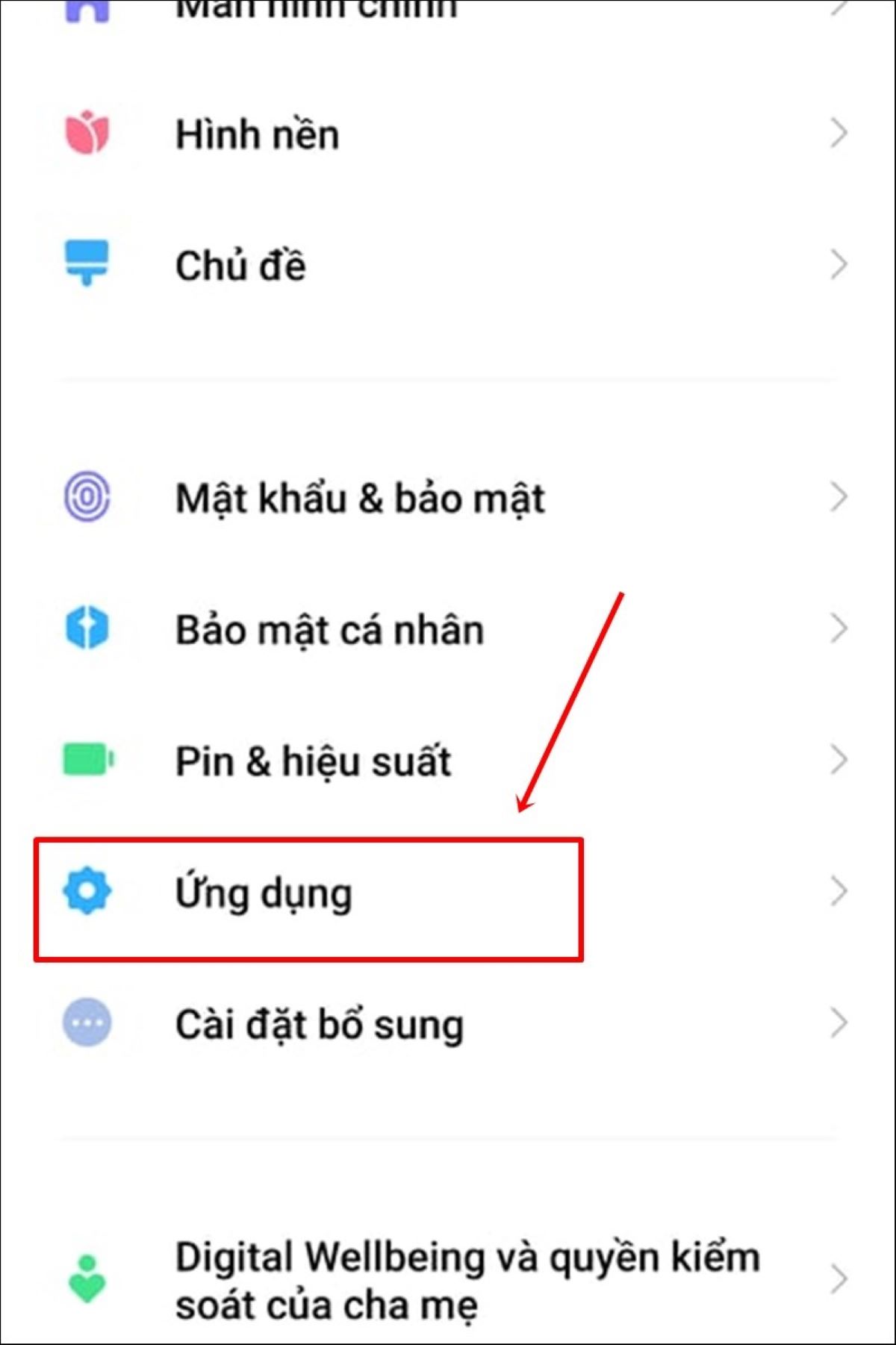 Cách đăng xuất Whatsapp tạm thời Android bước 1