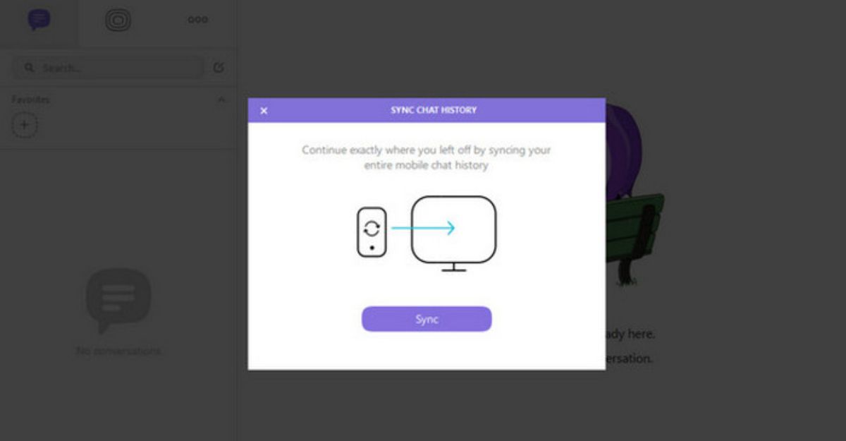 Cách đồng bộ tin nhắn Viber trên máy tính trực tiếp