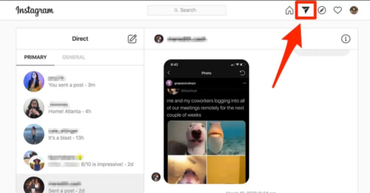 Cách khôi phục tin nhắn Instagram đã xóa trên máy tính